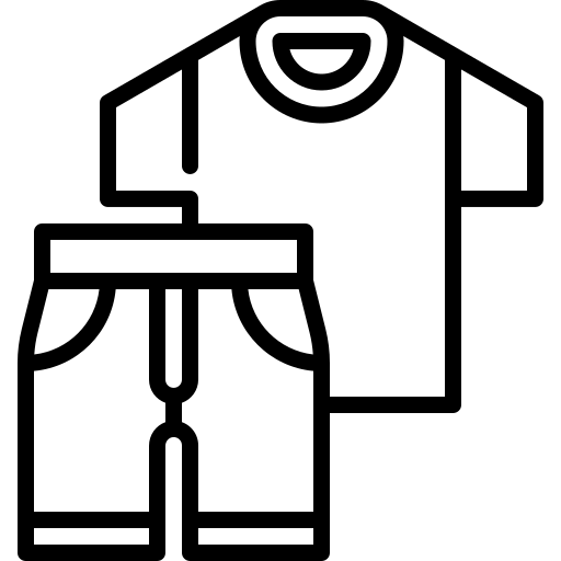 Kleidung und Schuhe