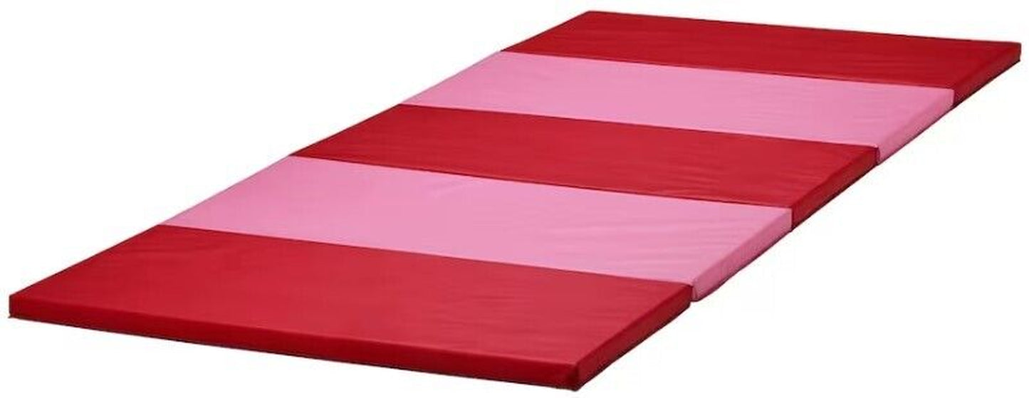 IKEA PLUFSIG Gymnastikmatte Faltbar Turnmatte Bodenmatte Spielematt Yogamatte