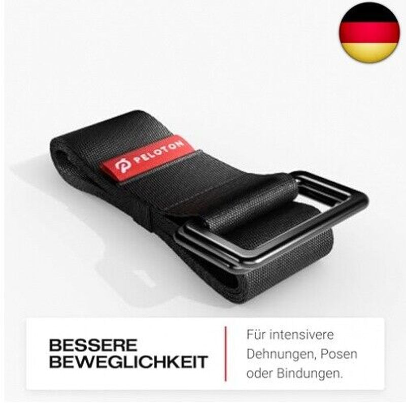 Peloton Yoga-Band | 183 Cm Langes, Verstellbares Und Langlebiges Nylon-Band Für