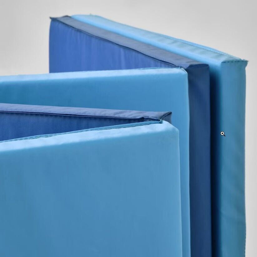 IKEA PLUFSIG Gymnastikmatte Faltbar Turnmatte Bodenmatte Spielematt Yogamatte