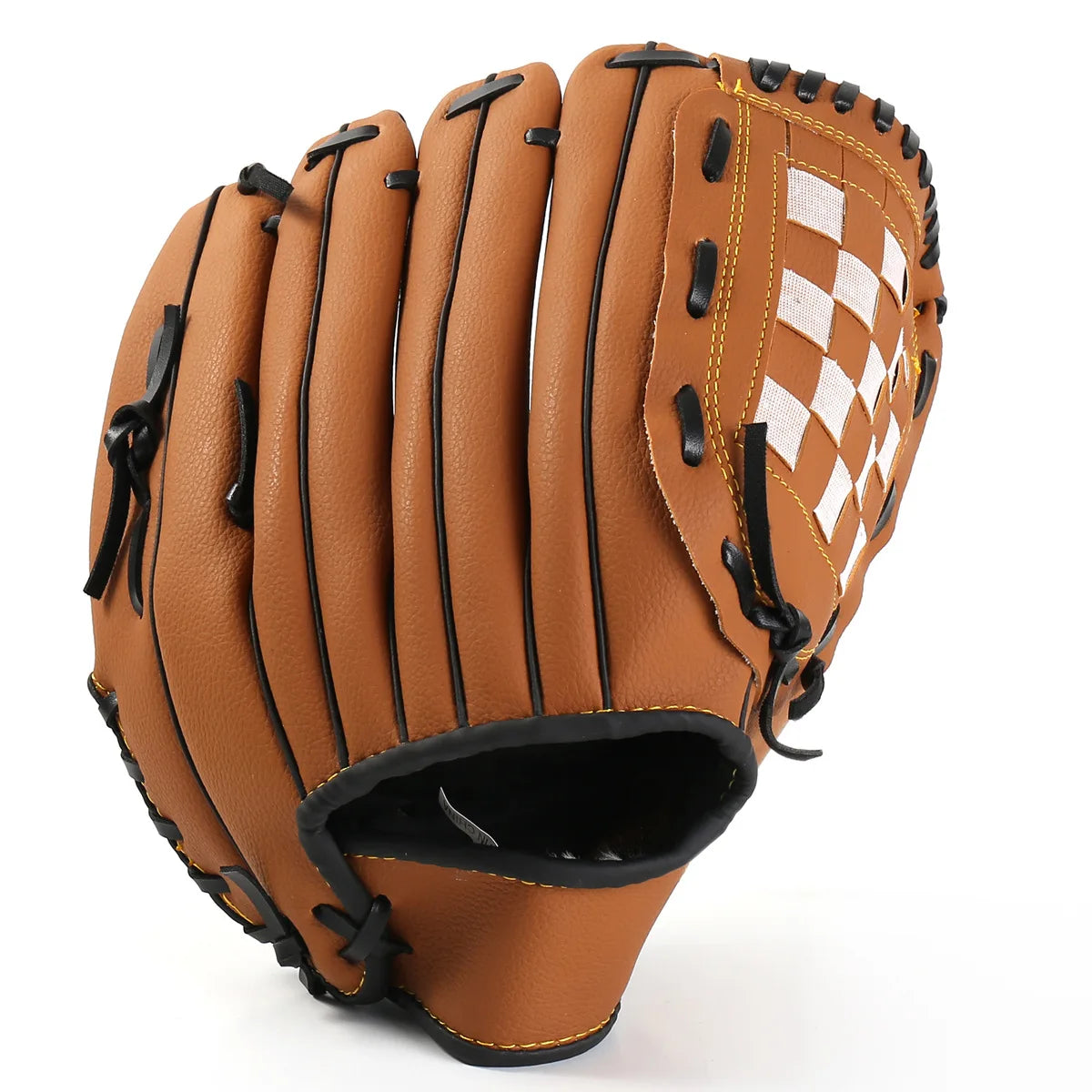 Outdoor Sport Baseball Glove Softball Practice Equipment Size 9.5/10.5/11.5/12.5 Left Hand for Kids/Adults Man Woman Training