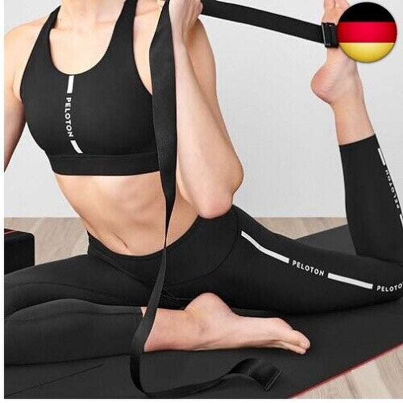 Peloton Yoga-Band | 183 Cm Langes, Verstellbares Und Langlebiges Nylon-Band Für