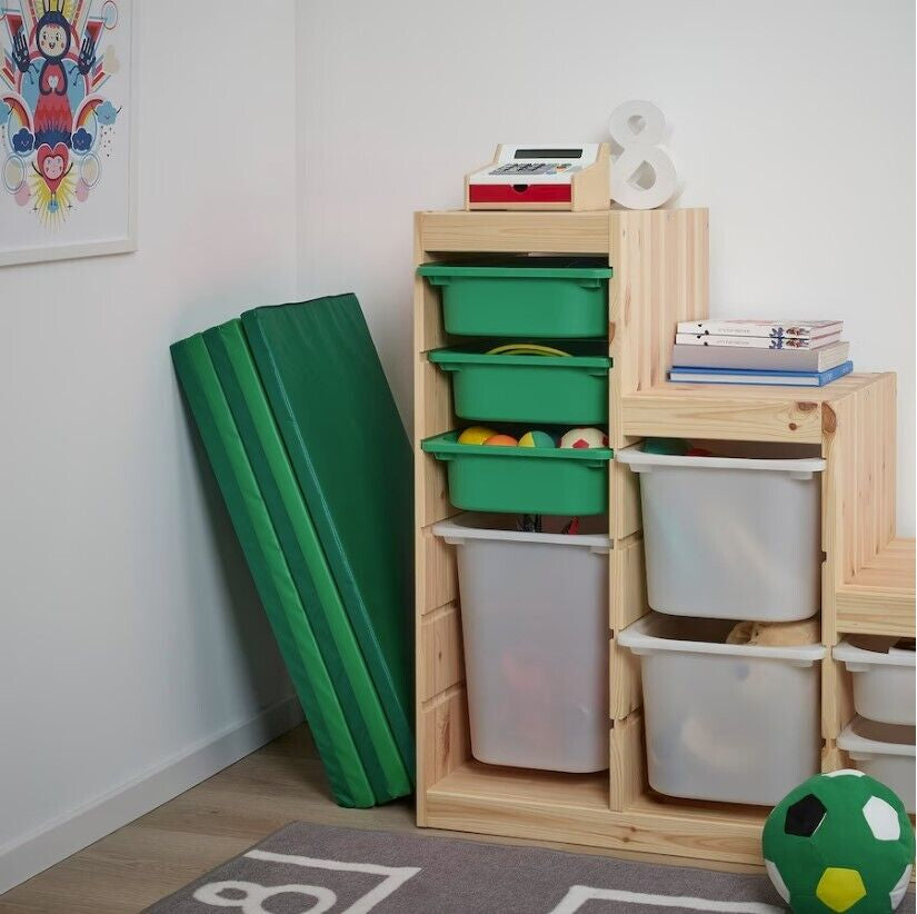 IKEA PLUFSIG Gymnastikmatte Faltbar Turnmatte Bodenmatte Spielematt Yogamatte