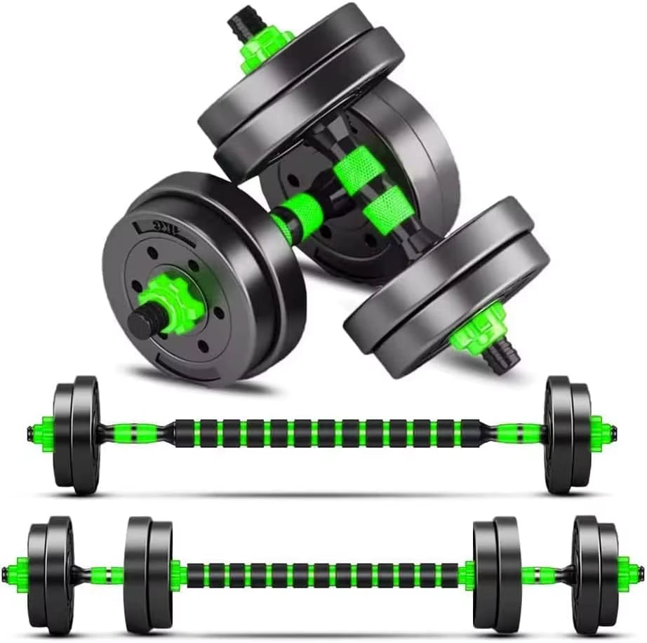 BCBIG Hanteln Set, Kurzhanteln Verstellbar,2Er Kunststoff Hantelset,Kurz Lang Dumbbell,Einstellbar Hantelstangen Kurzhantelset,W