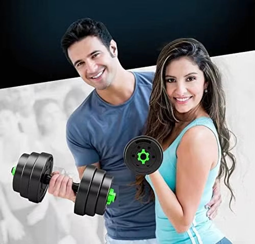 BCBIG Hanteln Set, Kurzhanteln Verstellbar,2Er Kunststoff Hantelset,Kurz Lang Dumbbell,Einstellbar Hantelstangen Kurzhantelset,W