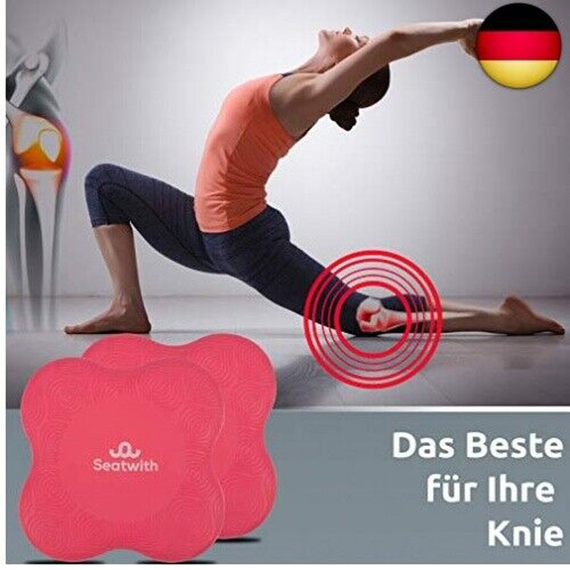 Yoga-Knie-Pad 2Er Pack Kniekissen Mit Transportbeute
