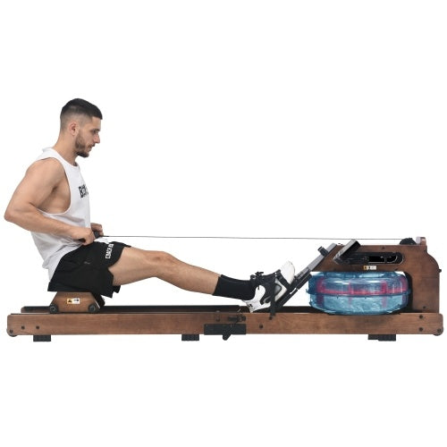 Holzernes Indoor-Heimfitness Rudergerat