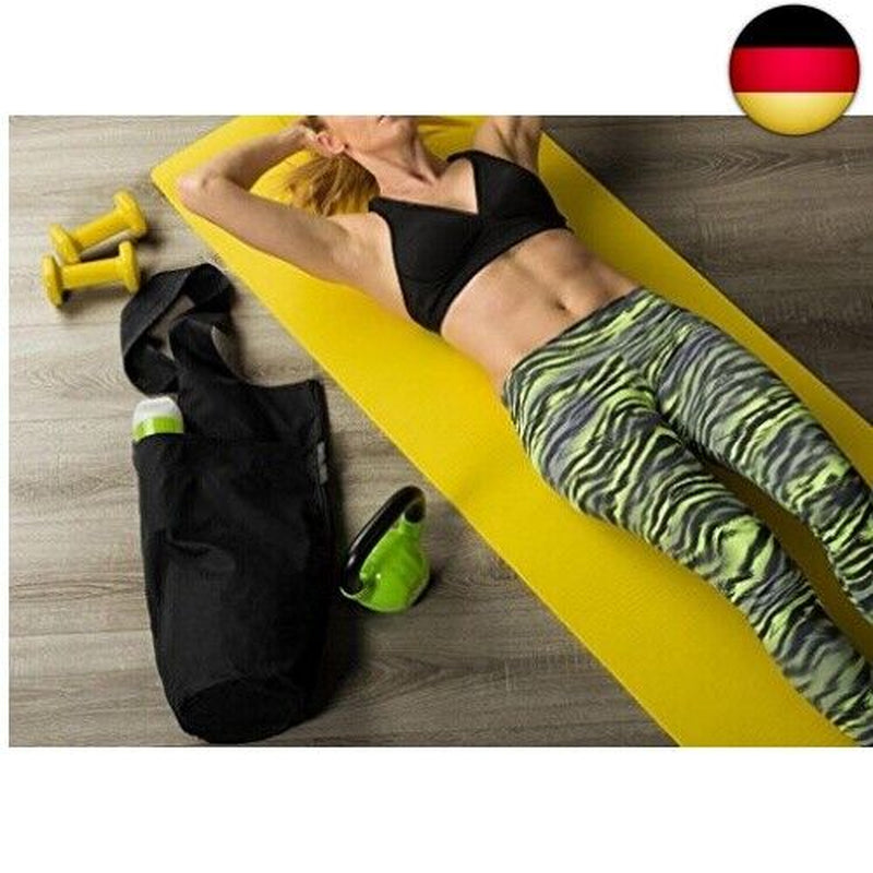 Onegenug Vianber Yoga Matte Tasche, Faltbare Leinwand Yoga Übung Matte Tote